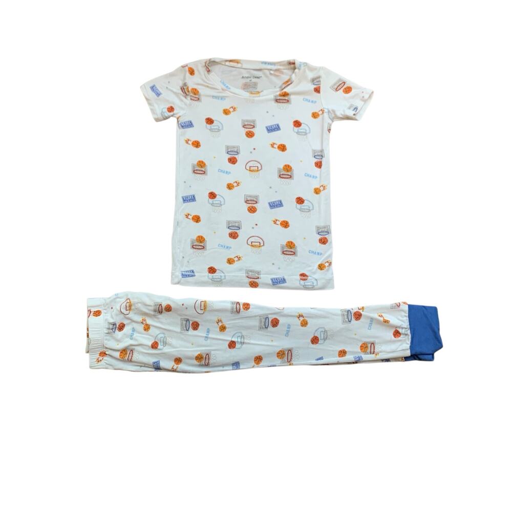 Angel Dear Bamboo Basketball Pajama Set